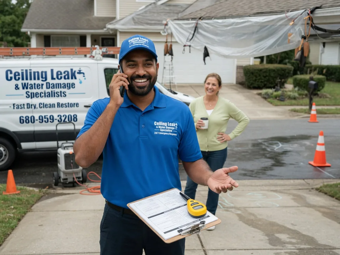Ceiling Leak Cleanup Alvada, OH FAQs